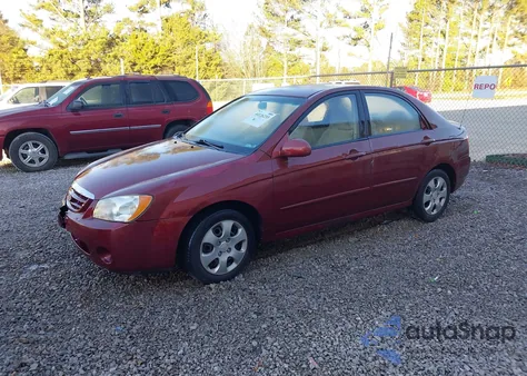 2006 Kia Spectra Ex/Lx/Sx z USA, uszkodzony, nr VIN KNAFE121865341890